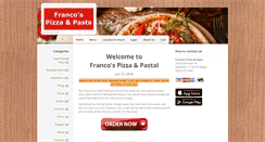 Desktop Screenshot of francospizzanewtown.com